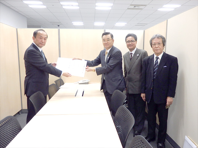 「税制改正に関する提言活動」陳情活動