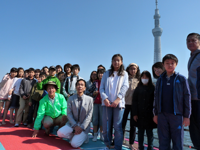 ちよだ小学生リバークルーズ